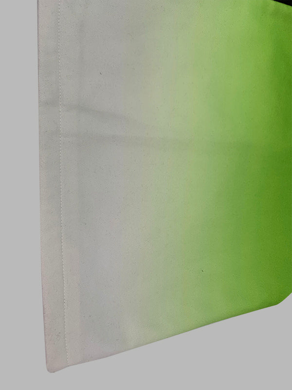 Long Sleeves Loose Buttoned Gradient Pockets Split-Joint Notched Collar Outerwear