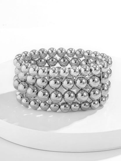 Beaded Solid Color Bracelet Accessories