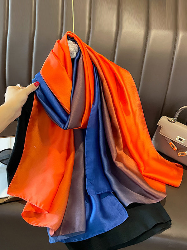 Leisure Fashion Gradient Keep Warm Scarf