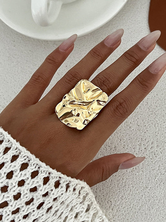 Geometric Ringent Rings Accessories GOLD One_size