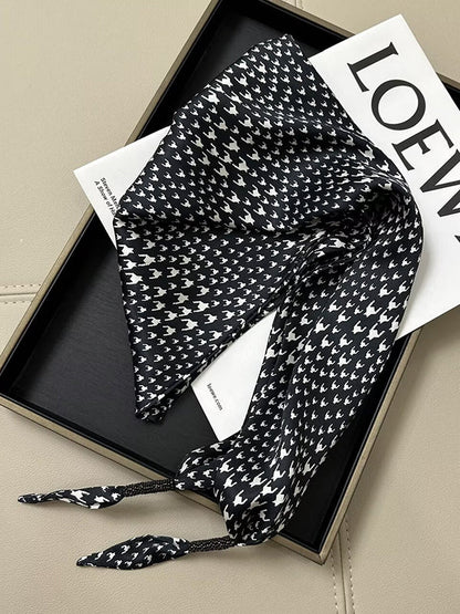 Écharpes pied-de-poule 