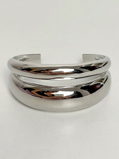 Geometric Shiny Solid Color Bracelet Accessories