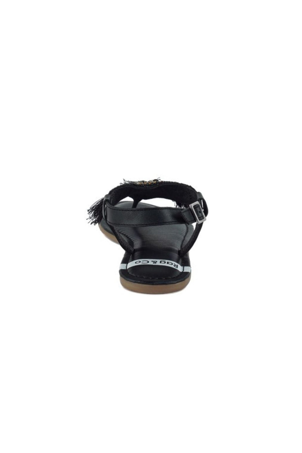 Risha Genuine Leather Tassel Sandals