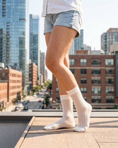 5-Pack Soft Horizon Sheer Socks