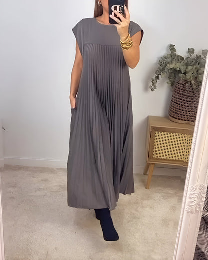 Valentina | Women's Pleated Elegant Dress Evening