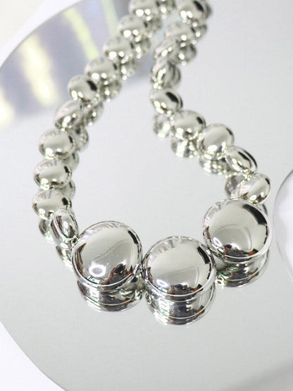 Shiny Solid Color Necklaces Accessories