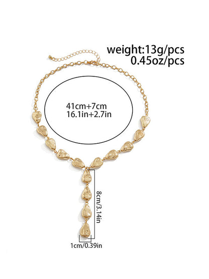 Normcore Chains Geometric Necklaces Accessories