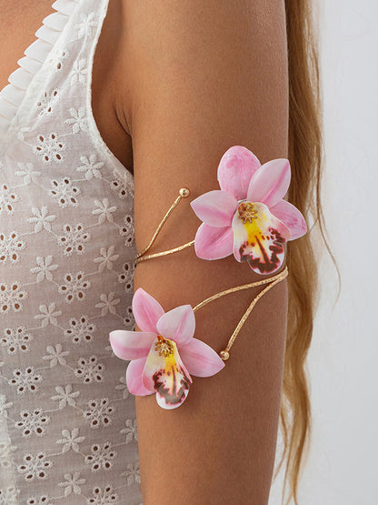 Chains Flower Shape Armlet Accessories Earrings Accessories Necklaces Accessories