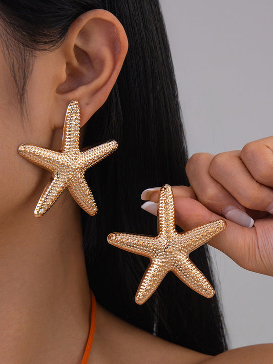 Trends Starfish Shape Earrings Accessories