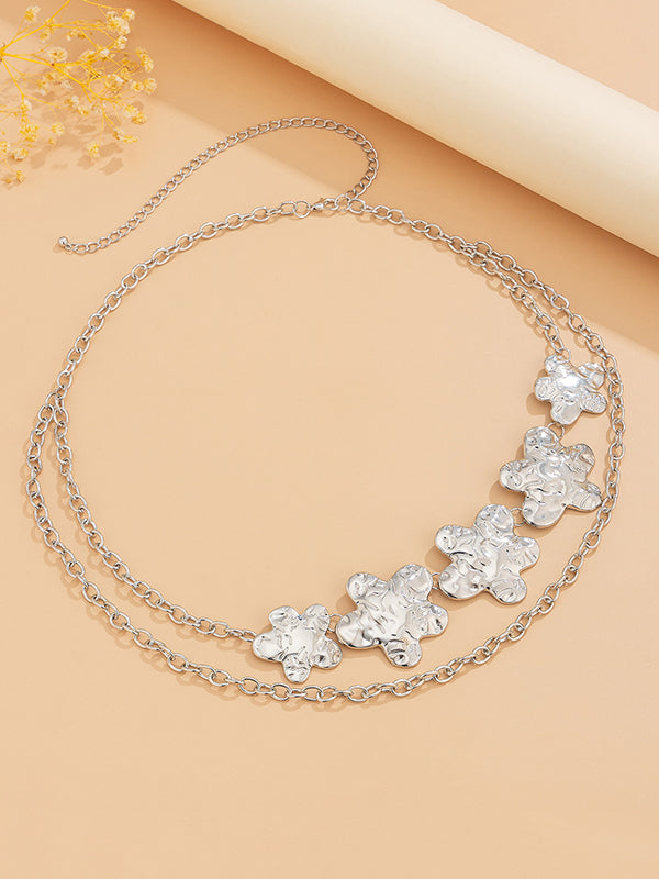 Chains Flower Shape Waist Chain Accessories