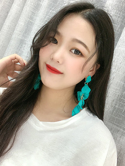 Stylish Tasseled Acrylic Earrings Accessories