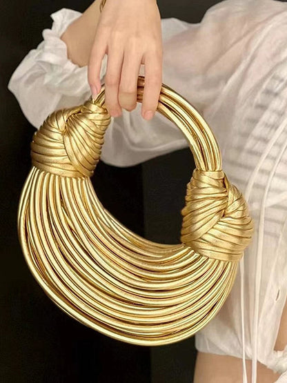 Geometric Zipper Handbags