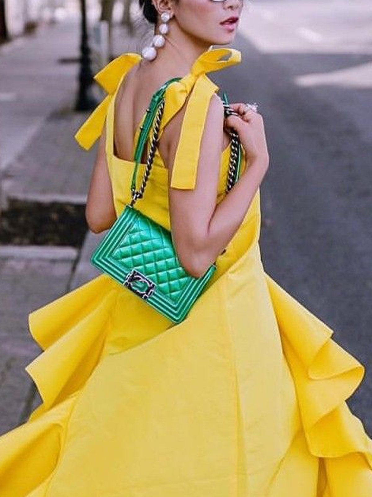 High-Low-Unregelmäßigkeit, gebundene Tube-Blusen und -Shirts 