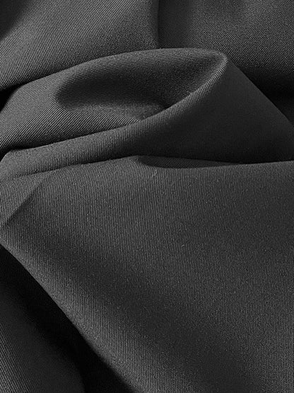 High Waisted Loose Lace-Up Pleated Solid Color Split-Joint Suit Pants Trousers