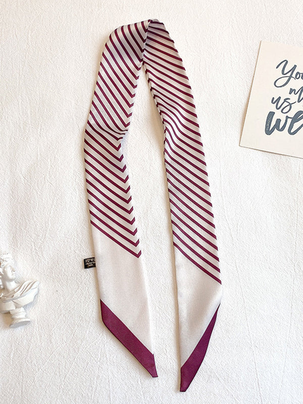 Leisure Fashion Striped Hair Band Scarf
