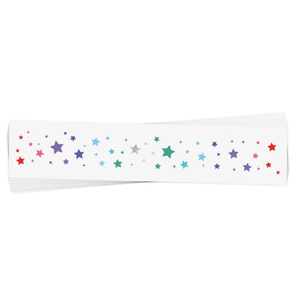 Rainbow Starry Freckles Temporary Tattoo
