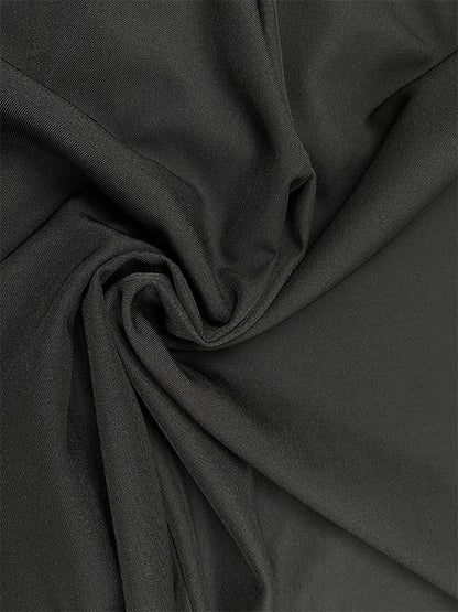 High Waisted Loose Pockets Split-Joint Striped Pants Trousers