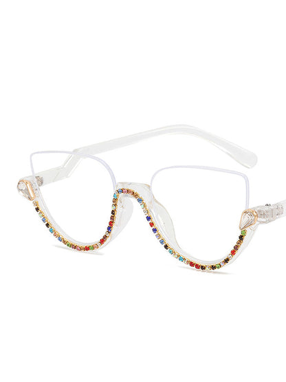 Sun-Protection Geometric Sunglasses Accessories MULTICOLOR One_size