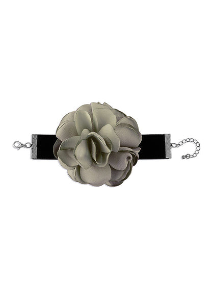 Flower Shape Bracelet Accessories GRAY One_size