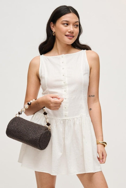 Rachel Straw Clutch