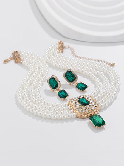 Geometric Drop Earrings Necklaces Accessories