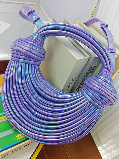 Geometric Zipper Handbags