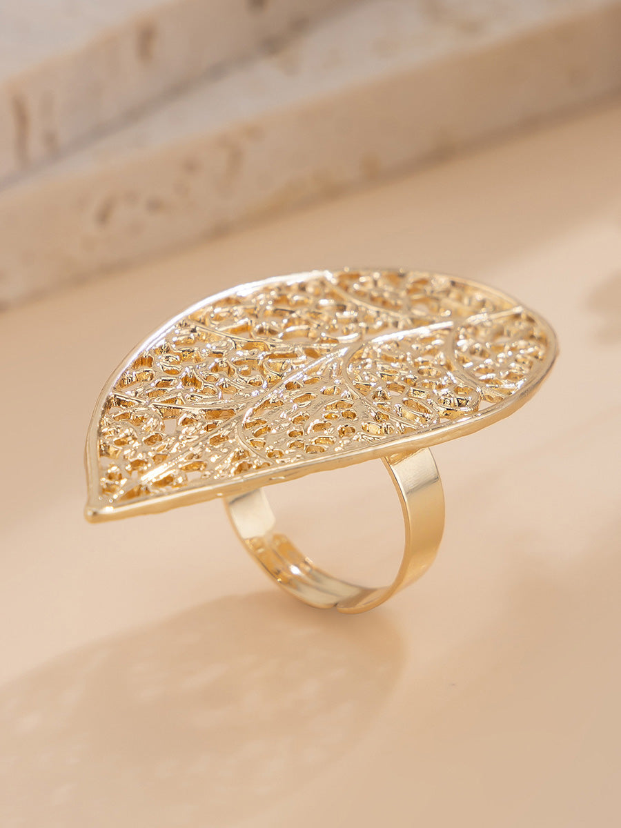 Leaves Shape Rings Accessories