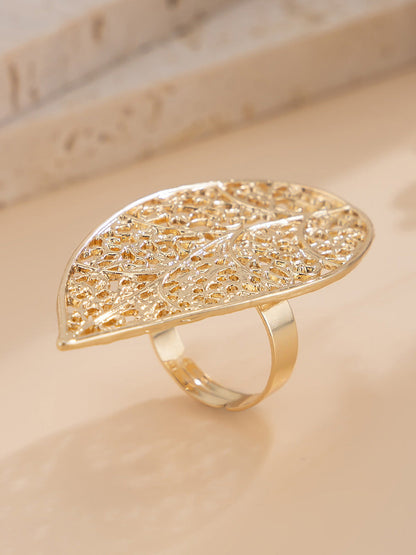 Leaves Shape Rings Accessories