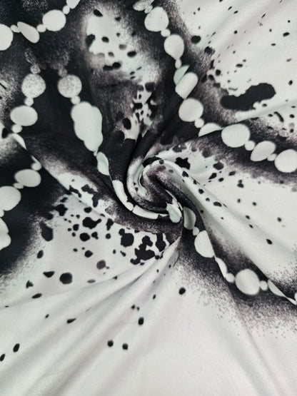 Long Sleeves Skinny Printed Striped High Neck T-Shirts Tops