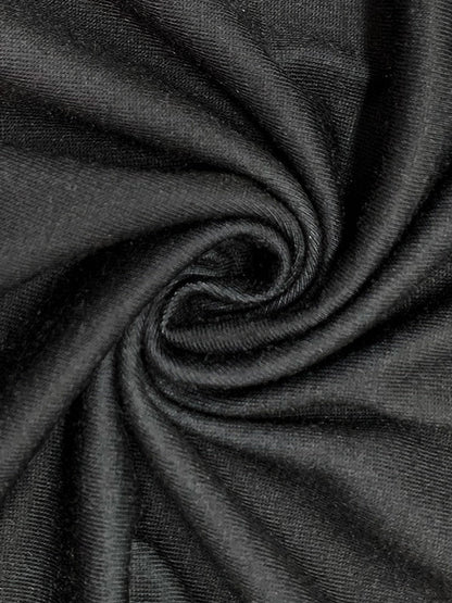 Batwing Sleeves Loose Asymmetric Floral Printed Split-Joint High Neck T-Shirts