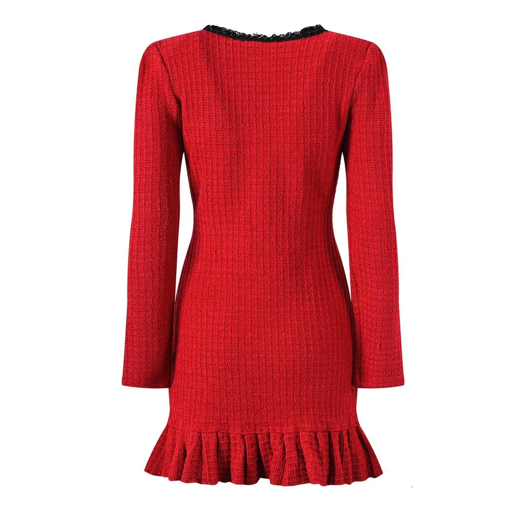 JURISALIN Knit Bodycon Dress