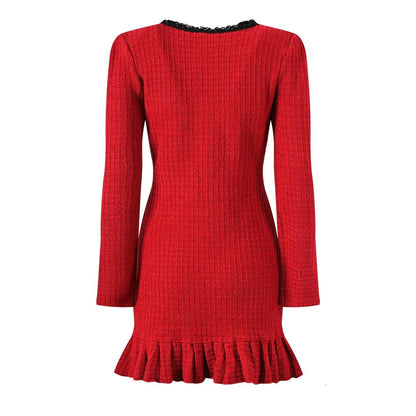 JURISALIN Knit Bodycon Dress