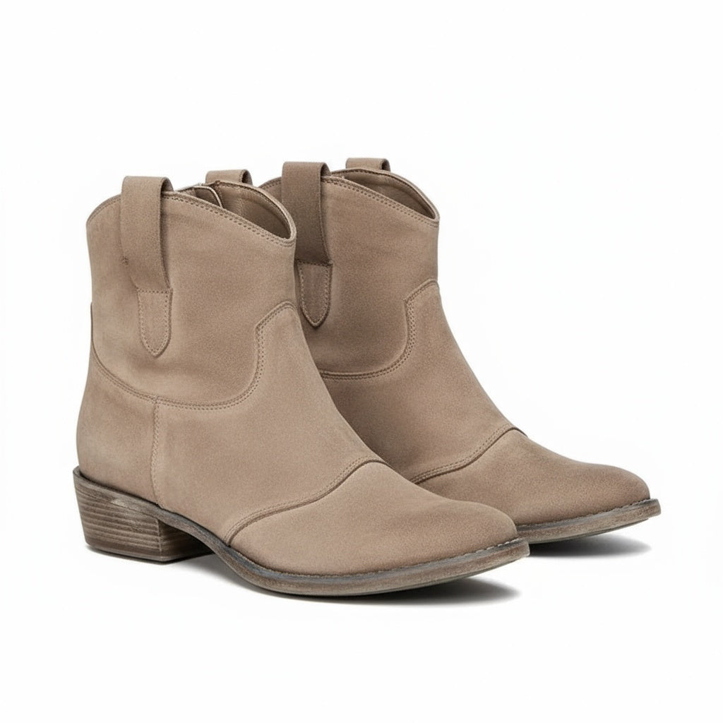 Henny™ | Vintage Cowboy Ankle Boots