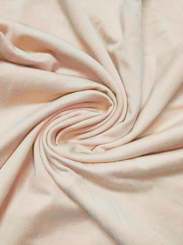 Robe longue ample sans manches asymétrique de couleur unie à col spaghetti 