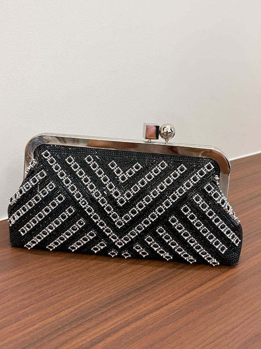 Solid Color Geometric Handbags