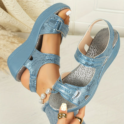 Hadley | Women's Adjustable Wedge Sandals