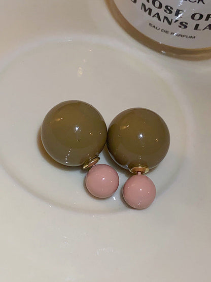 Geometric Earrings Accessories COFFEE One_size