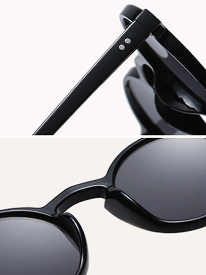 Round Cut Sun Protection Sunglasses Accessories