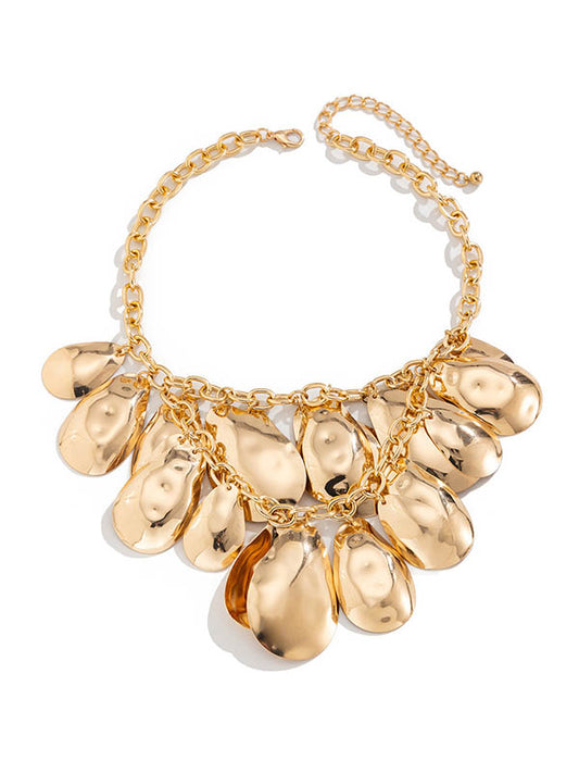 Chains Solid Color Necklaces Accessories