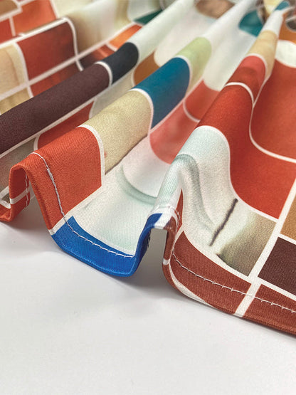 Mermaid Wrap Rainbow Plaid Skirts Bottoms