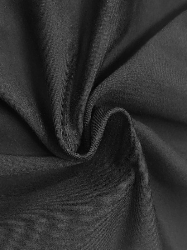 Long Sleeves Striped Deep V-Neck Mini Dresses