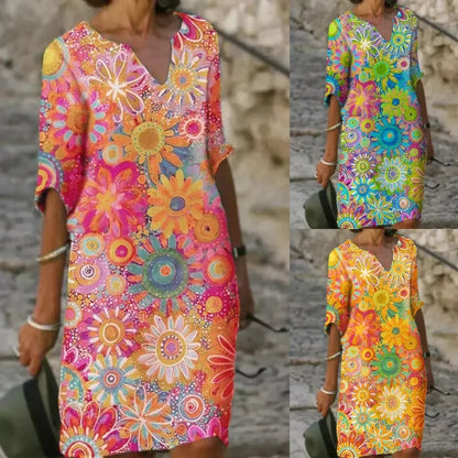 Ellery | Women's Floral Flowy Elegant Dress