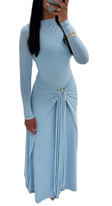 NEXT DAY DELIVERY ADA Long Sleeve Maxi Bodycon Dress