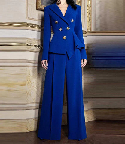 NEXT DAY DELIVERY ARIA Blue Bodycon Suit
