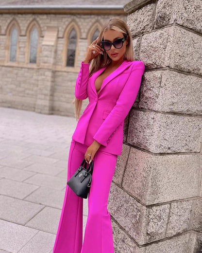 AZAELIA 2 Pieces Bodycon Set PURPLE