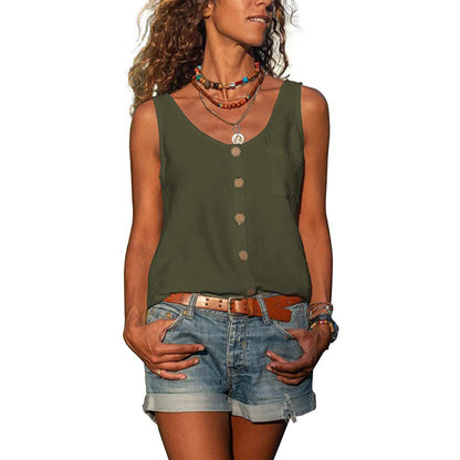 Gwen™ | Casual Sleeveless Top with Loose Fit