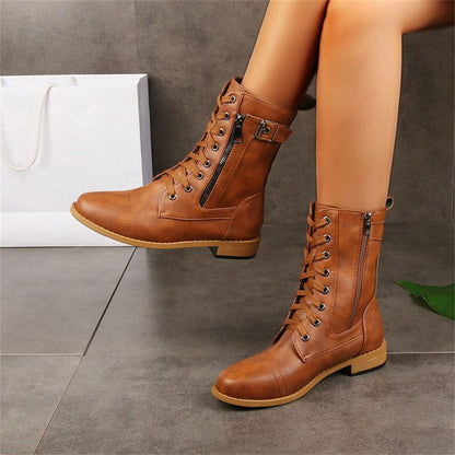 Dana™ | Toe Side Zipper Orthopedic Boots