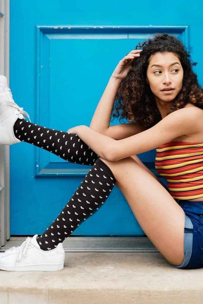 Heart Knee High Socks