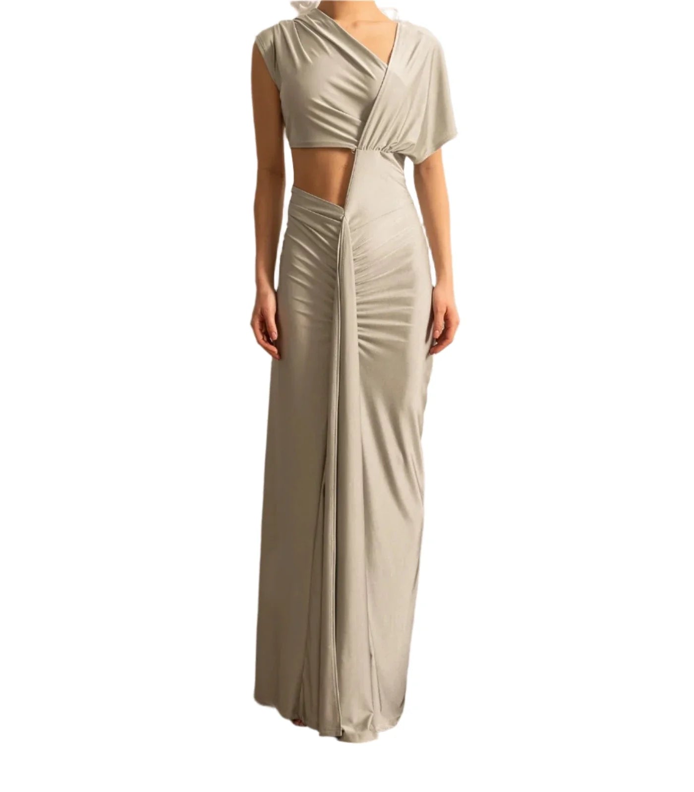 CELIA Cut Out Maxi Bodycon Dress