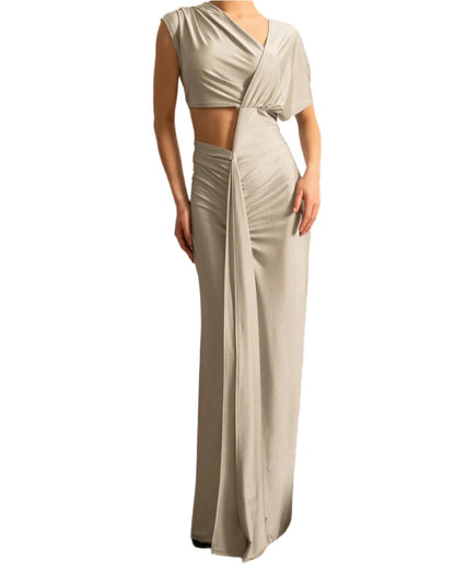 CELIA Cut Out Maxi Bodycon Dress